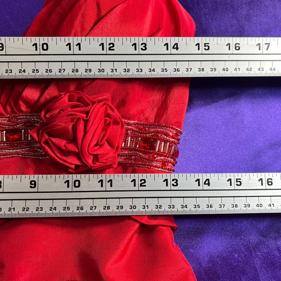 📌Rich's Apperel Lady in Red Eye-Catching Prom - Formal - Ball Gown - Picture 11 of 16